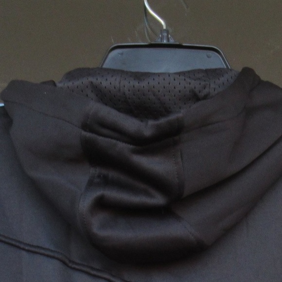 Pony logo hoodie with kangaroo pouch black and white size Men's M - Picture 10 of 14